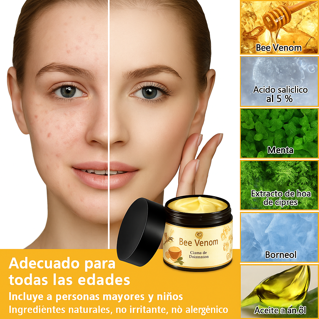 ✨Bee Venom Treatment Cream | 🎁 Paga 1 - Lleva 2 😍
