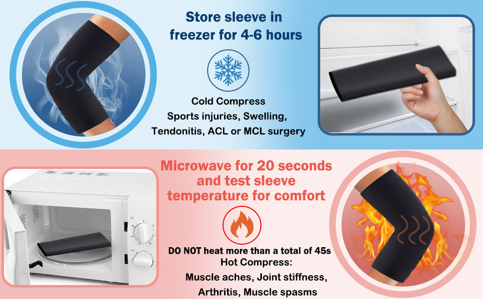 Almohadillas de Gel Terapia Frío-Calor – Kit x2 unid.