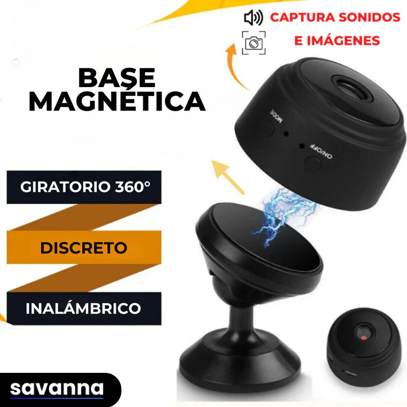 Mini Cámara Espía PREMIUM + Regalo Sorpresa [1080P ULTRA HD] 